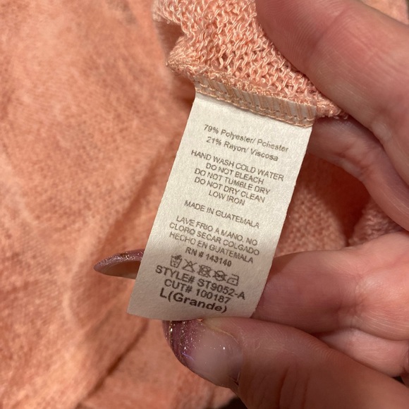 Kimono Style Sleeve Textured Cardigan - Picture 6 of 6